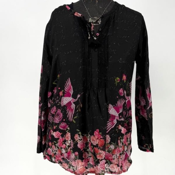 Johnny Was Silk Top - Picture 14 of 14